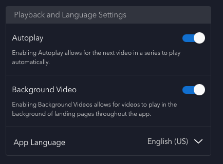 Disney+ language