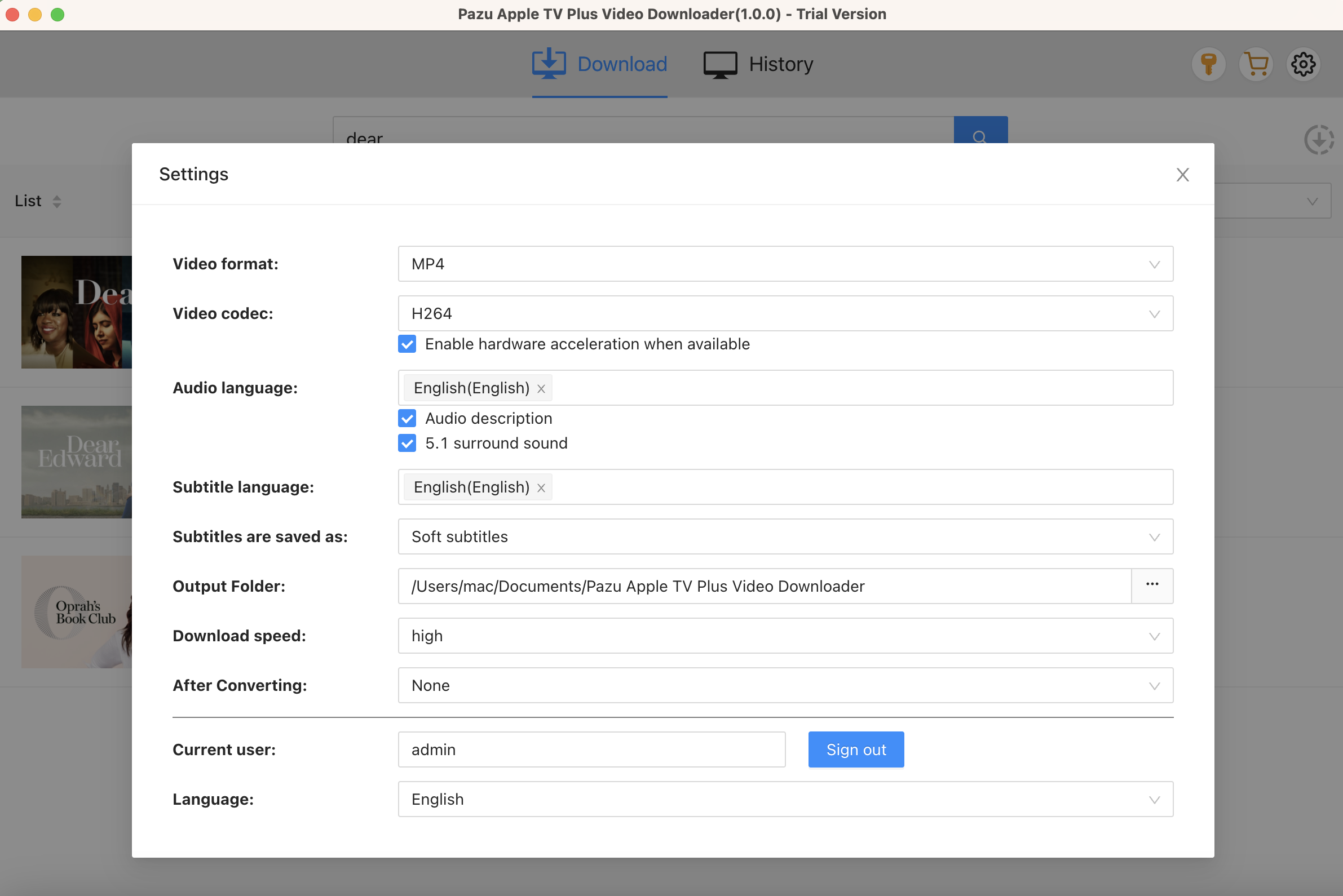 Apple TV+ Video-Downloader