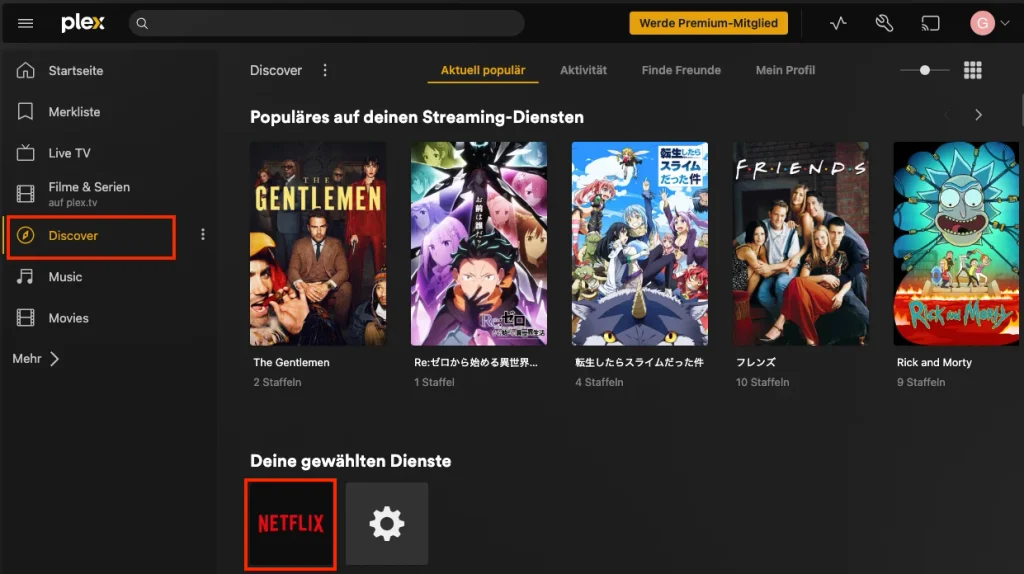 Plex Discover