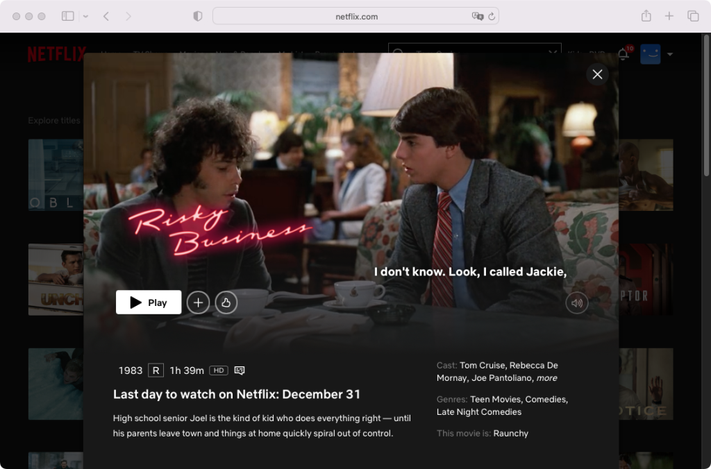 Tom-Cruise-Filme: Lockere Gesch&auml;fte