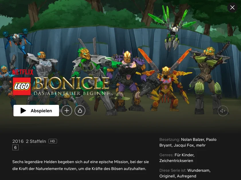 LEGO Bionicle: Das Abenteuer beginnt