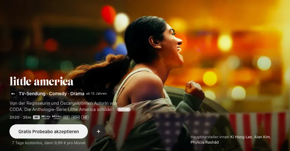Die besten Apple TV-Serien: Little America