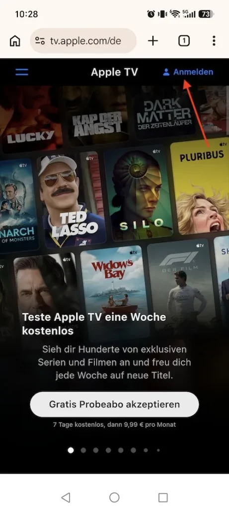 Apple TV Webplayer