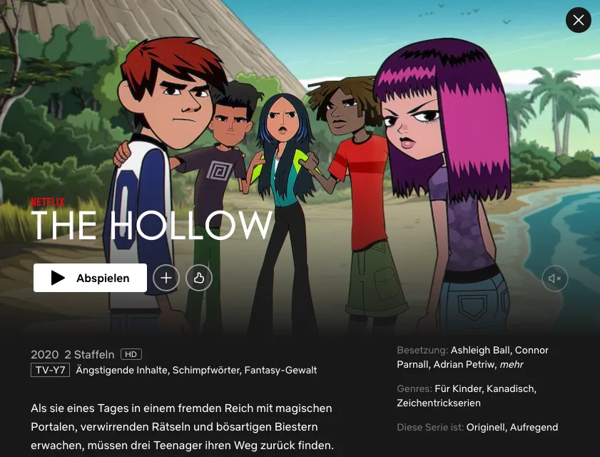 Netflix-Serien auf Spanisch: The Hollow