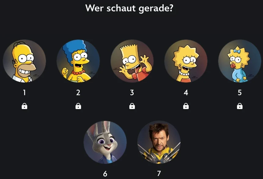 Disney+-Profile