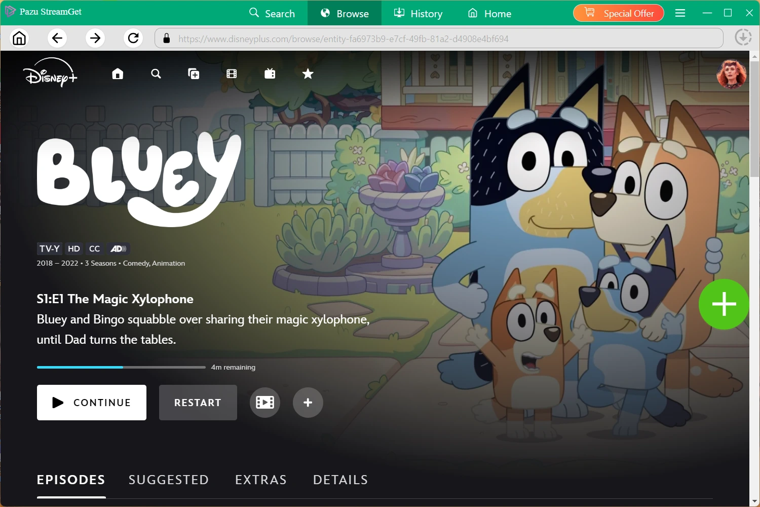 Disney+ Video Downloader