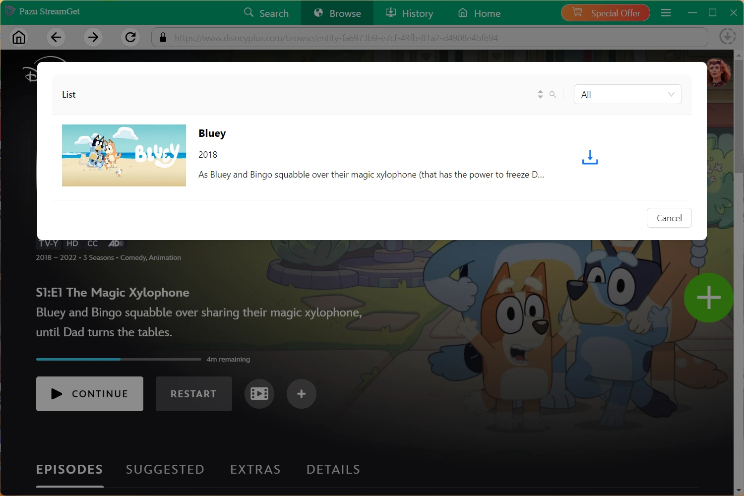 Disney+ Video Downloader