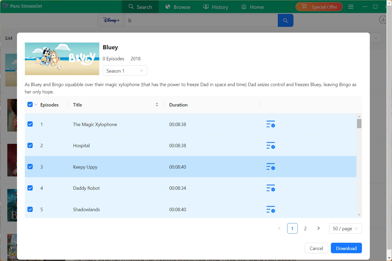 Disney+ Video Downloader