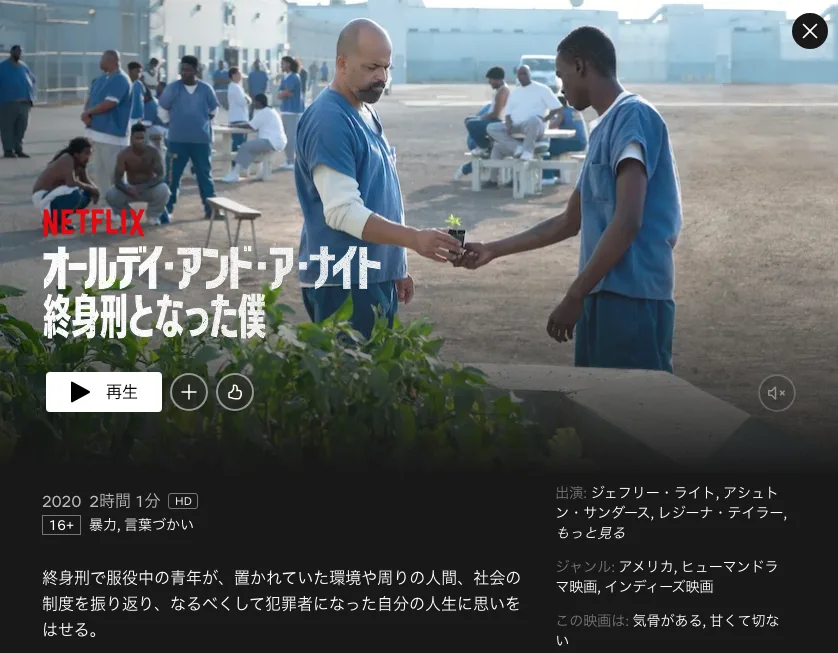 オールデイ・アンド・ア・ナイト: 終身刑となった僕
