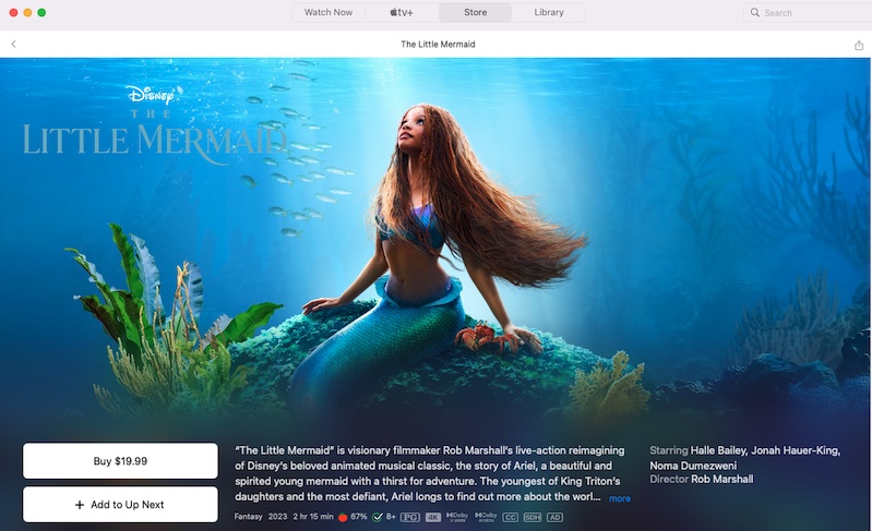 buy movie on apple tv app