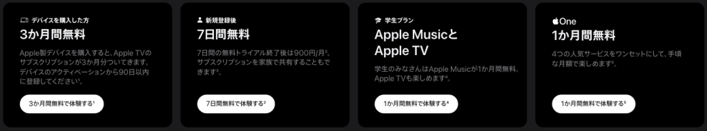 Apple TV Price and Free Trials