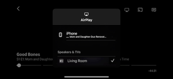 Airplay HBO Max
