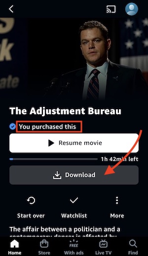 Purchased titles