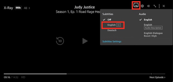 Subtitles Web Player