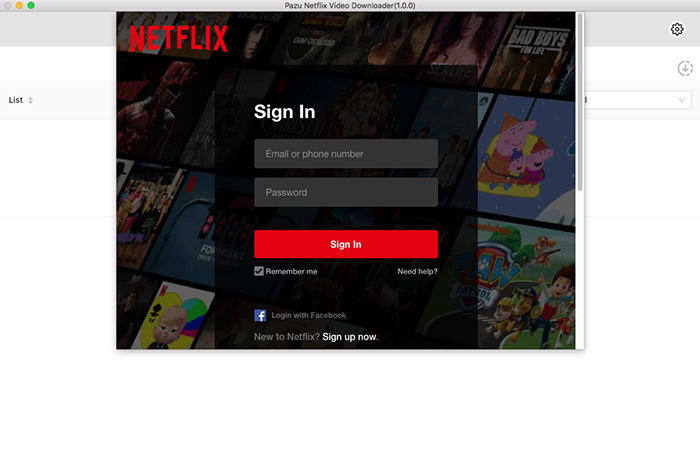 Netflix video downloader