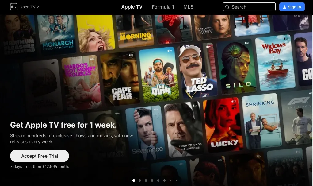 Apple TV free trial