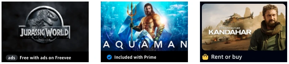 prime video types