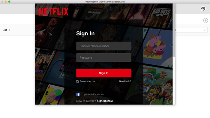 Netflix video downloader