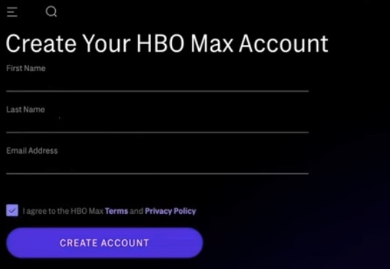 create your max account