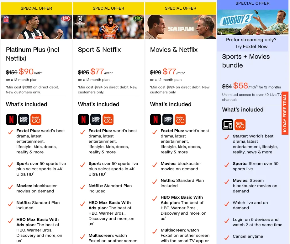 Free Netflix with Foxtel