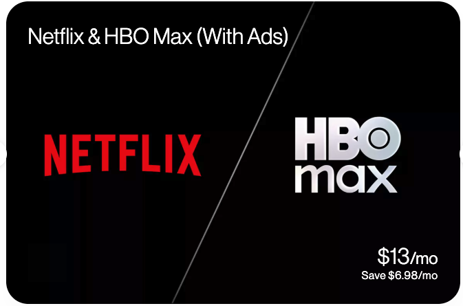 Netflix HBO Max bundle on Verizon