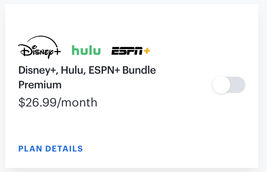 Hulu ad free plan