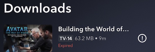 Expired Downloads