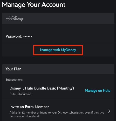 forget disney plus password