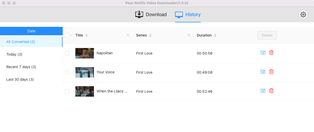 find downloads