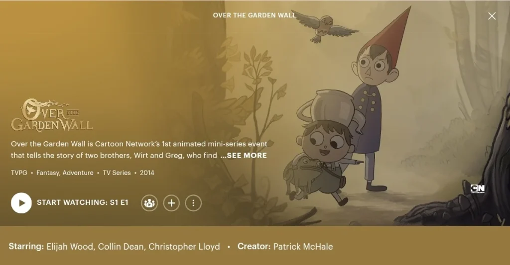 Die besten Hulu-Animationen: Over the Garden Wall