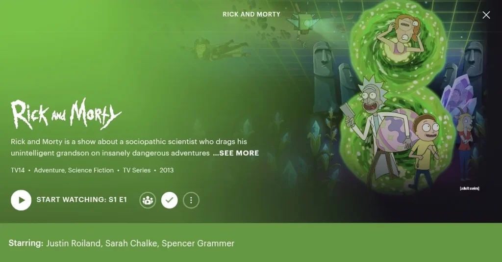 Die besten Hulu-Animationen: Rick and Morty