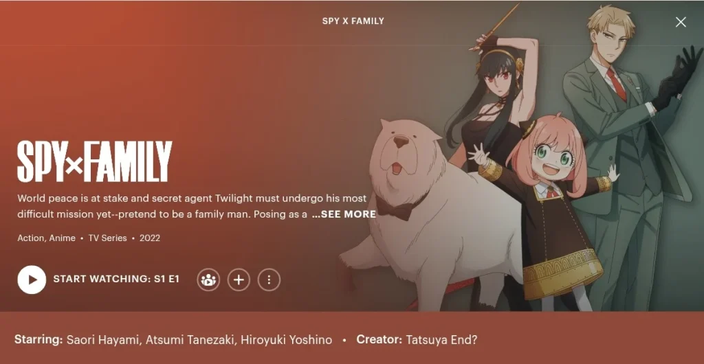 Die besten Hulu-Animationen: Spy x Family